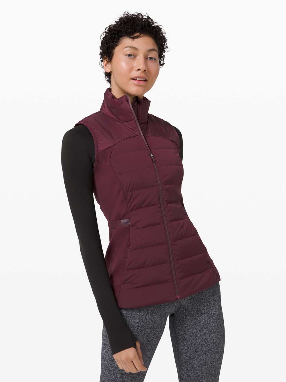 LULULEMON Down For It All Vest Cassis Size 12